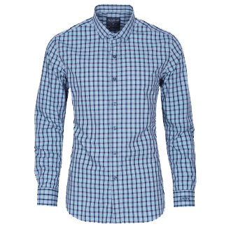 Blue Checked T-shirt
