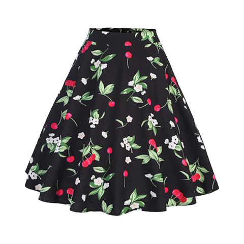 Blank Floral Skirt
